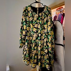 WeworeWhat shift Floral Dress